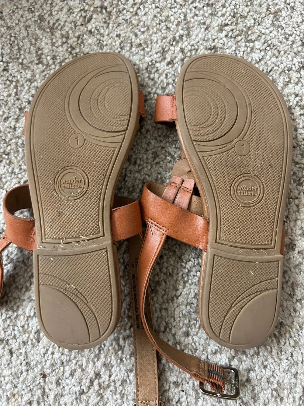 Girls Wonder Nation Sandals